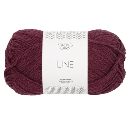 Line von Sandnes Garn | 50g – deep burgundy [4372]