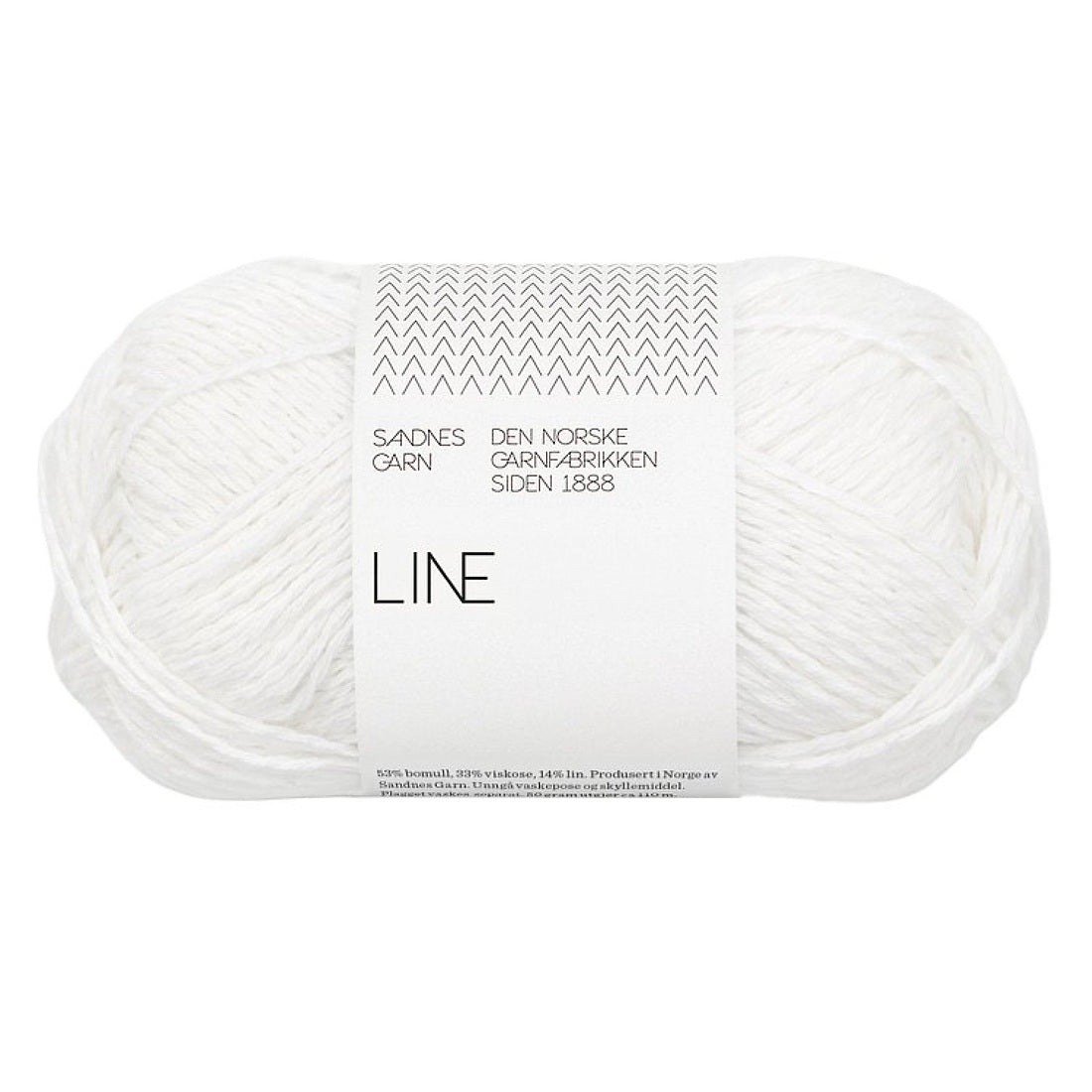 Line von Sandnes Garn | 50g – true white [1001]