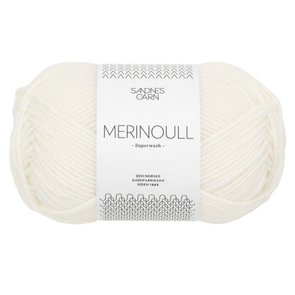 Merinoull von Sandnes Garn | 50g – true white [1001]