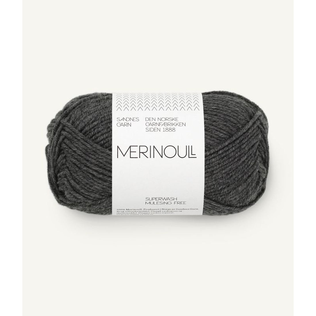 Merinoull von Sandnes Garn | 50g – charcoal melange [1065]