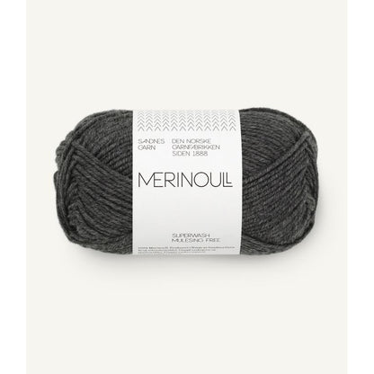 Merinoull von Sandnes Garn | 50g – charcoal melange [1065]