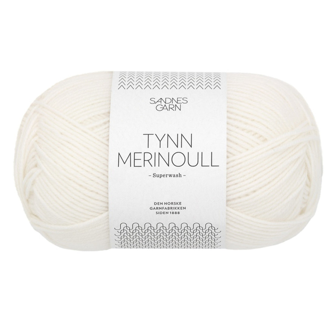 Tynn Merinoull von Sandnes Garn | 50g – true white [1001]