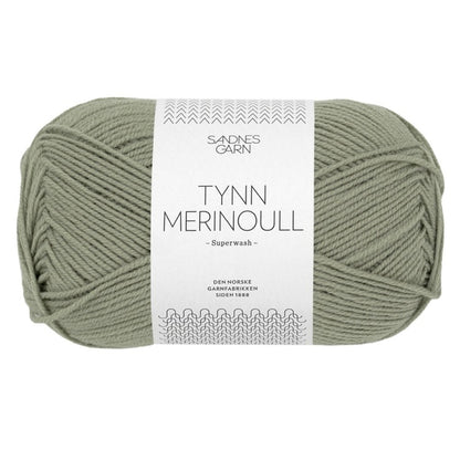 Tynn Merinoull von Sandnes Garn | 50g – dusty light green [8521]