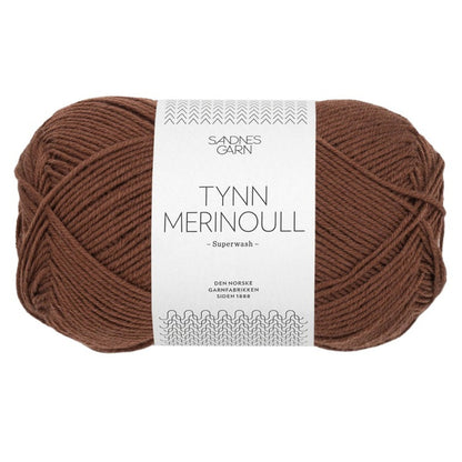 Tynn Merinoull von Sandnes Garn | 50g – chocolate [3073]