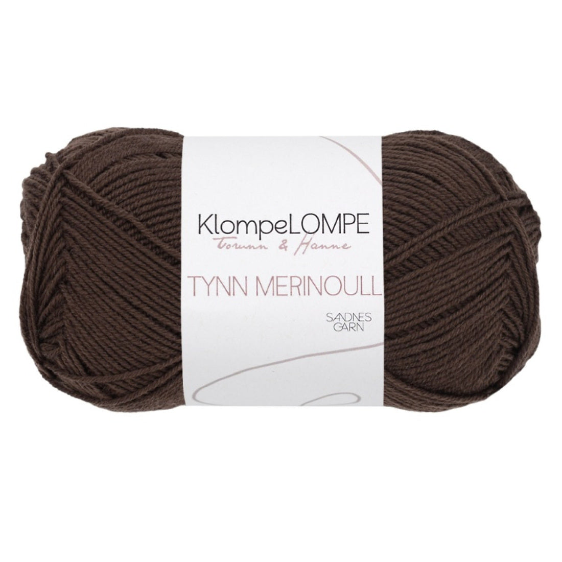 KlompeLOMPE Tynn Merinoull von Sandnes Garn | 50g – dark brown [3081]