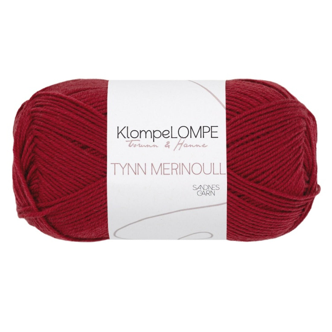 KlompeLOMPE Tynn Merinoull von Sandnes Garn | 50g – deep red [4236]