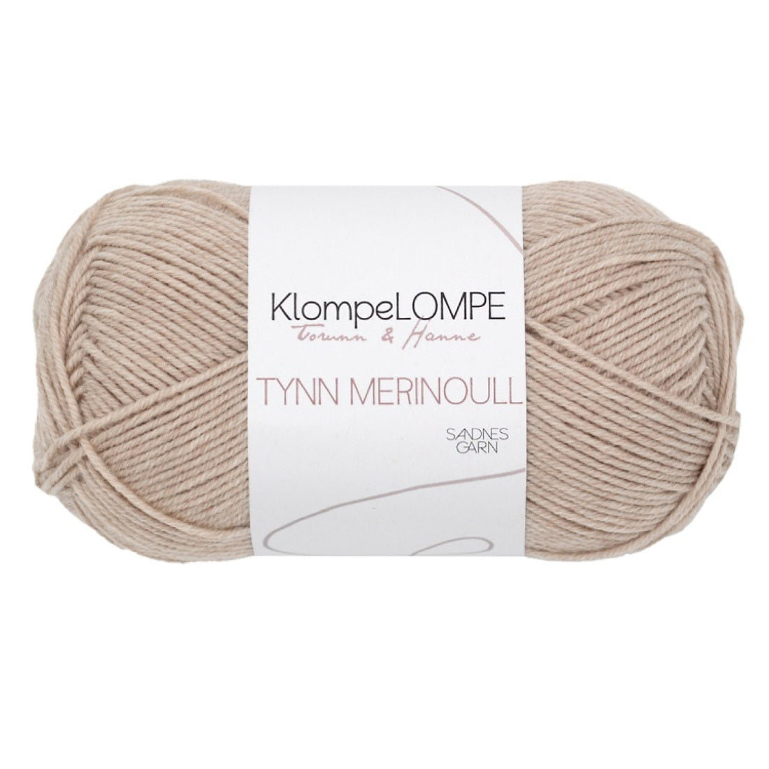 KlompeLOMPE Tynn Merinoull von Sandnes Garn | 50g – beige mottled [2650]
