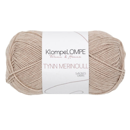 KlompeLOMPE Tynn Merinoull von Sandnes Garn | 50g – beige mottled [2650]