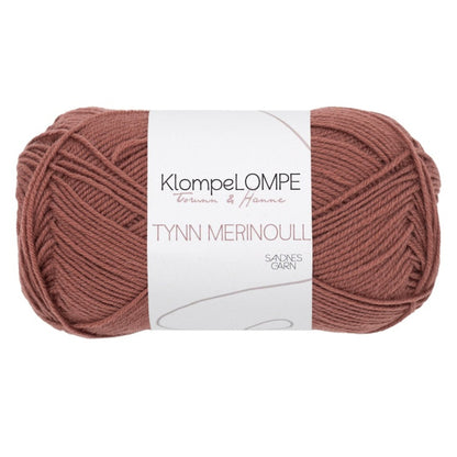 KlompeLOMPE Tynn Merinoull von Sandnes Garn | 50g – plum rose [4043]