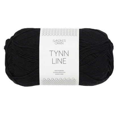 Tynn Line von Sandnes Garn | 50g – black [1099]