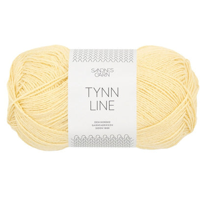 Tynn Line von Sandnes Garn | 50g – light yellow [2112]