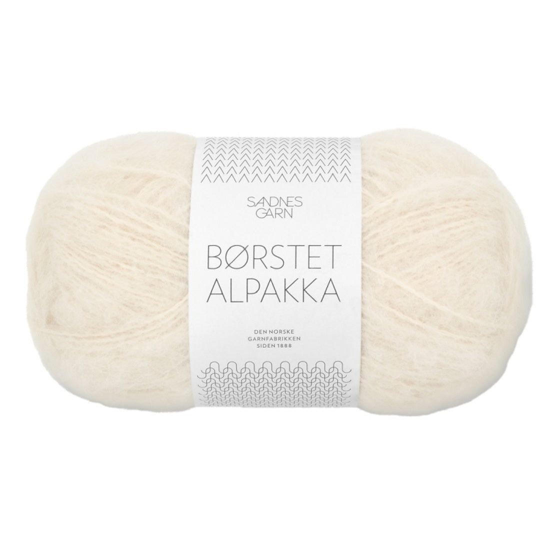 Borstet Alpakka von Sandnes Garn | 50g – natural white [1012]