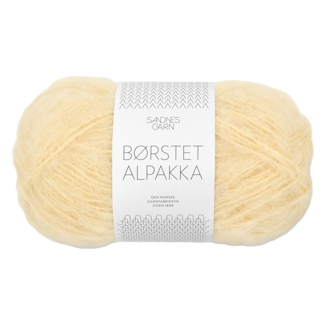 Borstet Alpakka von Sandnes Garn | 50g – light yellow [2112]
