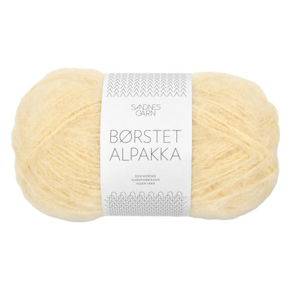 Borstet Alpakka von Sandnes Garn | 50g – light yellow [2112]