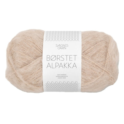 Borstet Alpakka von Sandnes Garn | 50g – light beige [3021]
