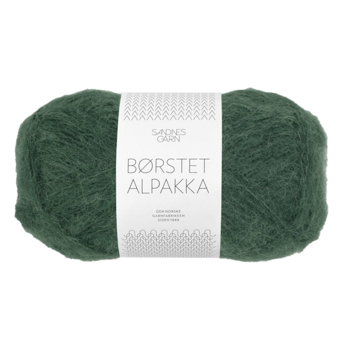 Borstet Alpakka von Sandnes Garn | 50g – deep forest green [8581]