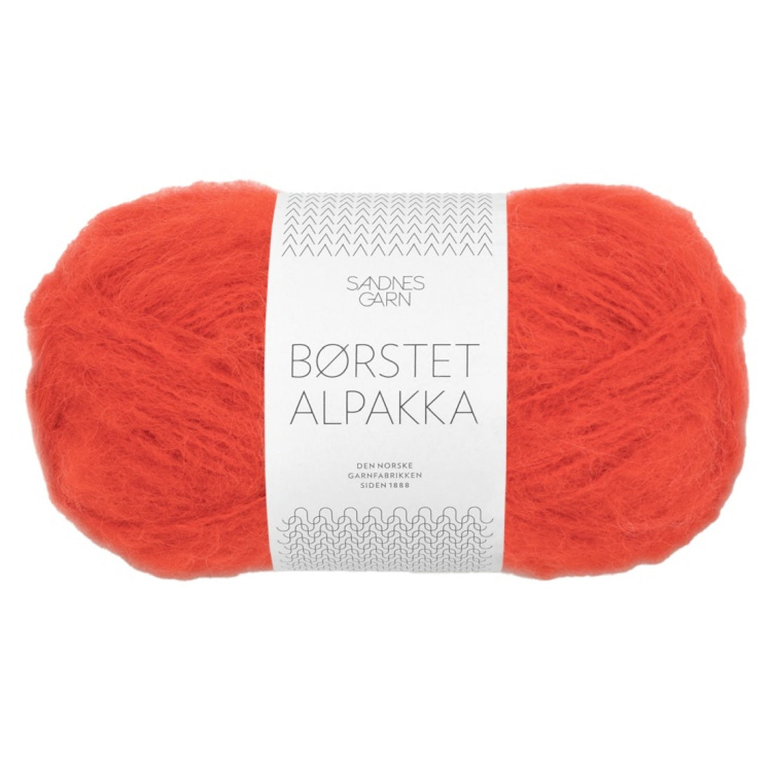 Borstet Alpakka von Sandnes Garn | 50g – spicy orange [3819]