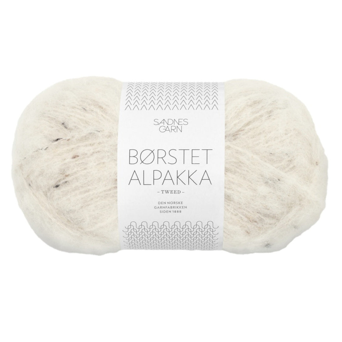 Borstet Alpakka von Sandnes Garn | 50g – nature tweed [2523]