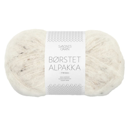 Borstet Alpakka von Sandnes Garn | 50g – nature tweed [2523]
