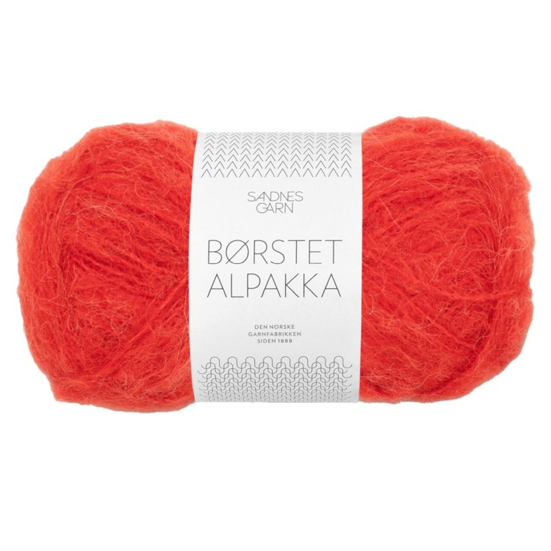 Borstet Alpakka von Sandnes Garn | 50g – scarlet red [4018]