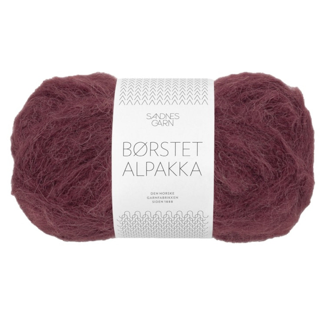 Borstet Alpakka von Sandnes Garn | 50g – deep burgundy [4372]