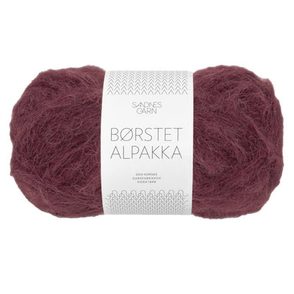 Borstet Alpakka von Sandnes Garn | 50g – deep burgundy [4372]