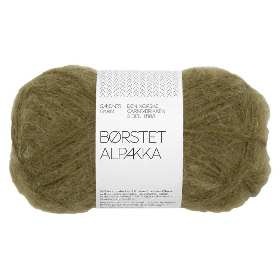 Borstet Alpakka von Sandnes Garn | 50g – dark olive [9873]