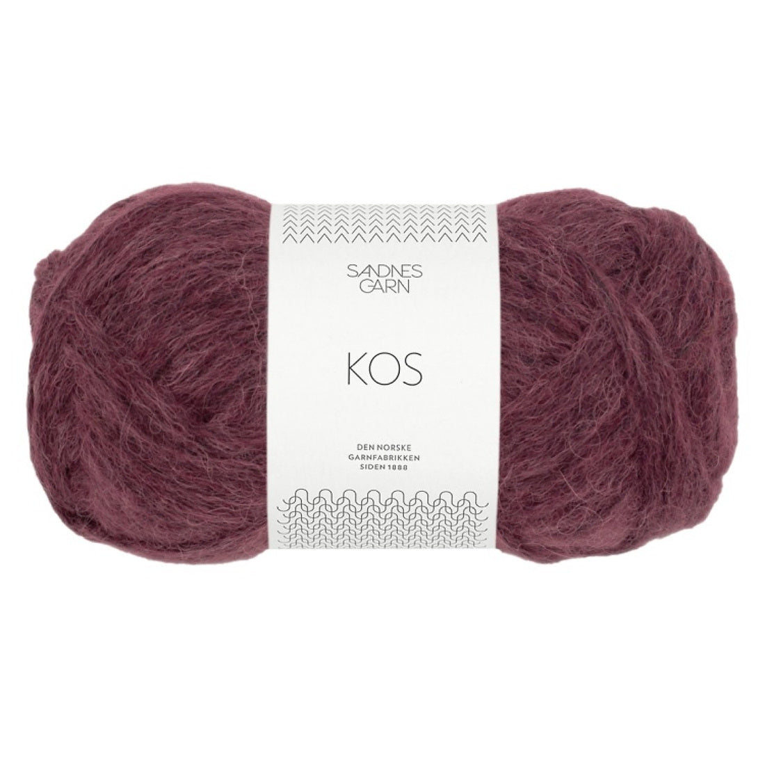 Kos von Sandnes Garn | 50g – deep burgundy [4372]