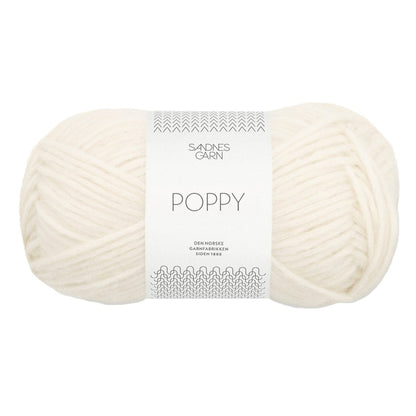 Poppy von Sandnes Garn | 50g – white [1002]
