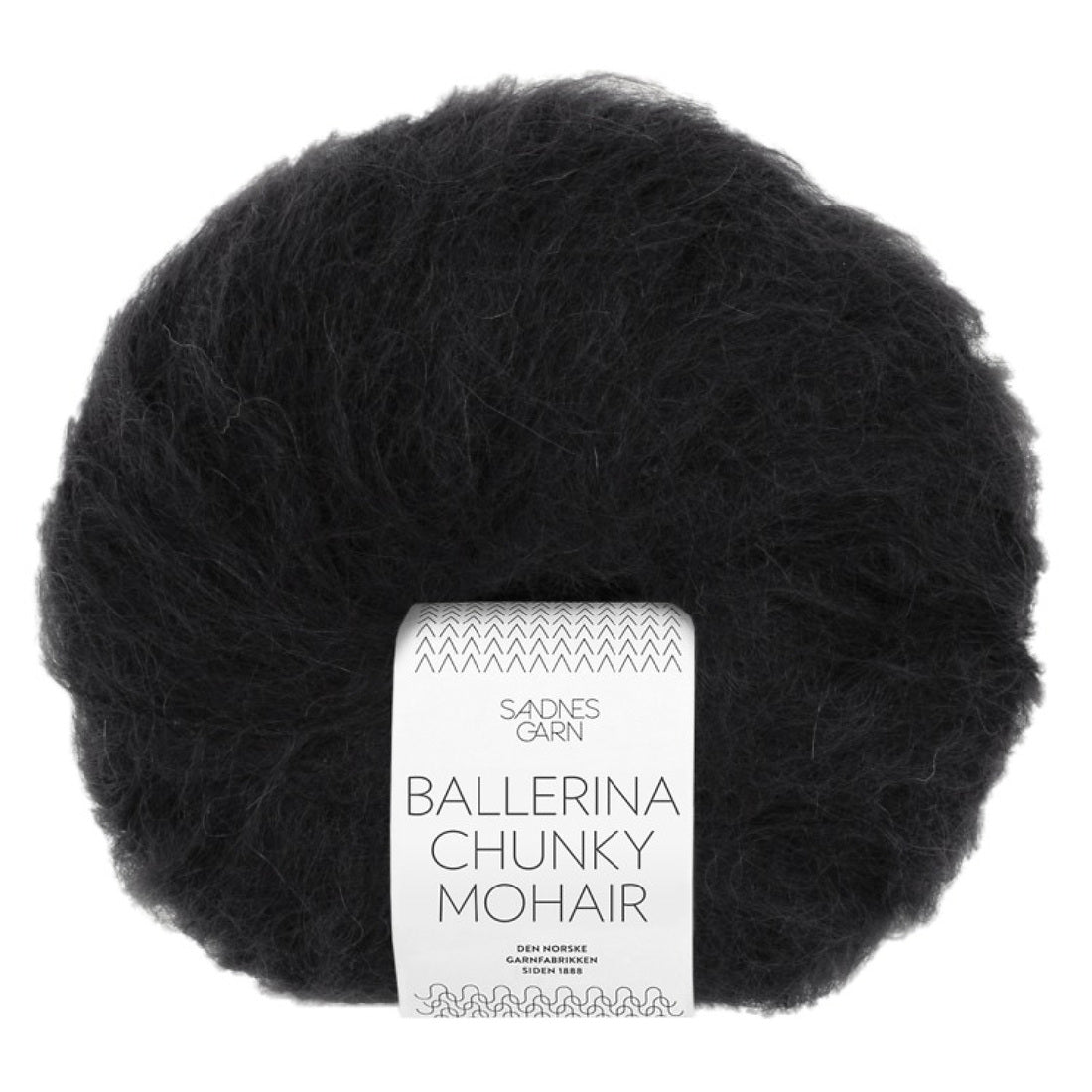 Ballerina Chunky Mohair von Sandnes Garn | 50g – black [1099]