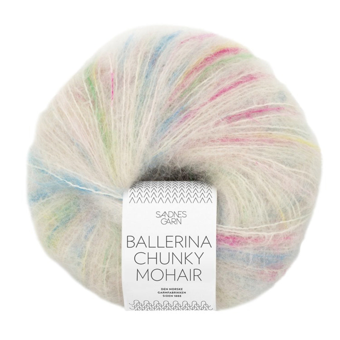 Ballerina Chunky Mohair von Sandnes Garn | 50g – tutti frutti print [1010]