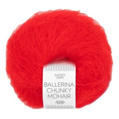 Ballerina Chunky Mohair von Sandnes Garn | 50g – scarlet red [4018]