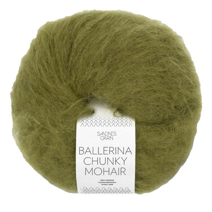 Ballerina Chunky Mohair von Sandnes Garn | 50g – moss green [9563]
