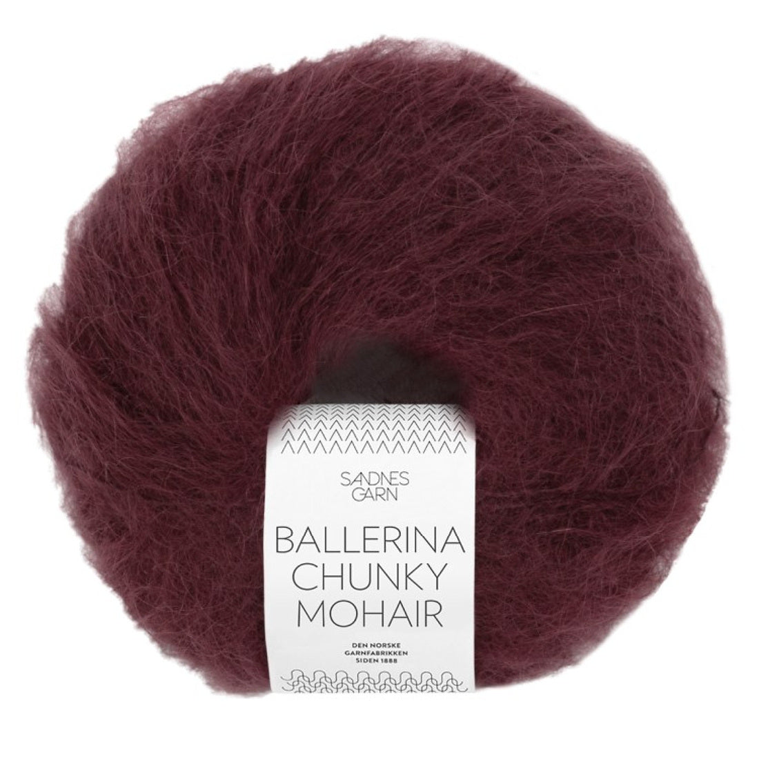 Ballerina Chunky Mohair von Sandnes Garn | 50g – deep burgundy [4372]