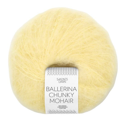 Ballerina Chunky Mohair von Sandnes Garn | 50g – lemonade [9602]