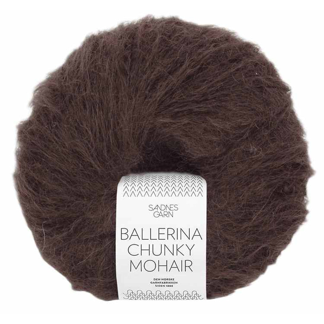 Ballerina Chunky Mohair von Sandnes Garn | 50g – chocolate plum [3591]