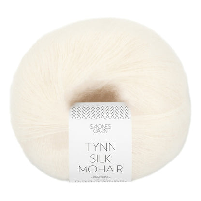 Tynn Silk Mohair von Sandnes Garn | 25g – natural white [1012]