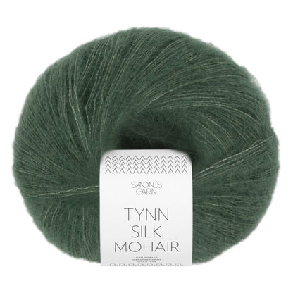 Tynn Silk Mohair von Sandnes Garn | 25g – deep forest green [8581]