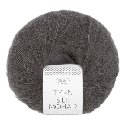 Tynn Silk Mohair von Sandnes Garn | 25g – bristol black [3800]