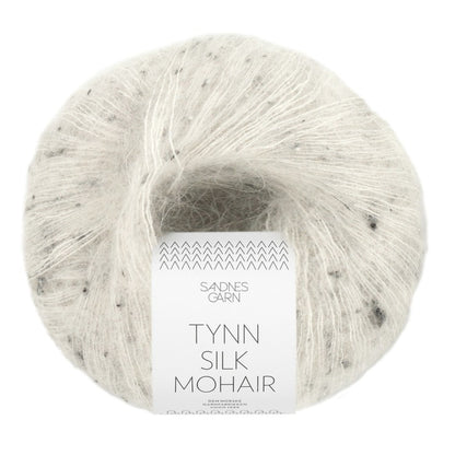 Tynn Silk Mohair von Sandnes Garn | 25g – salt n pepper tweed [1199]