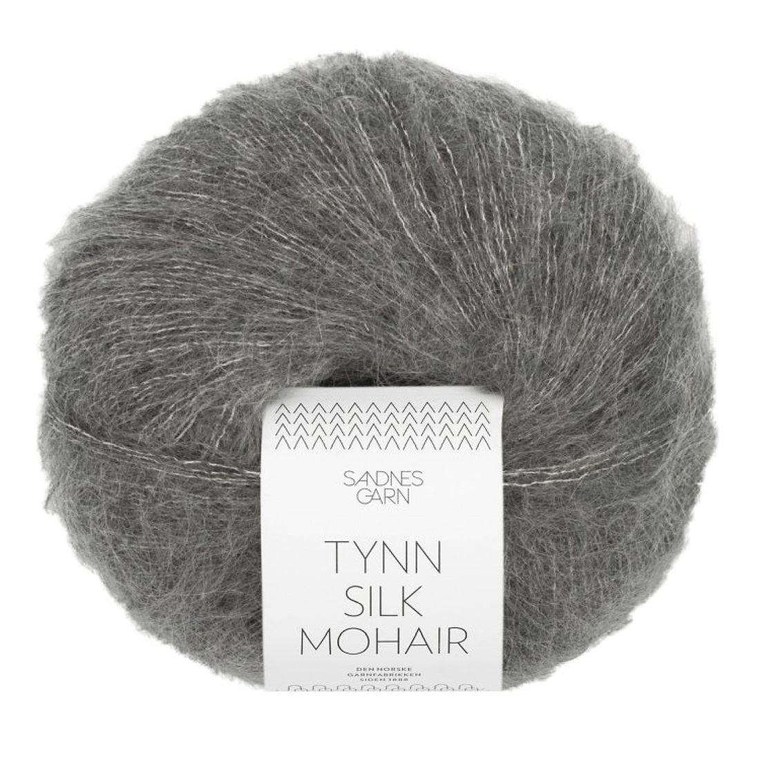 Tynn Silk Mohair von Sandnes Garn | 25g – dark grey melange [1053]