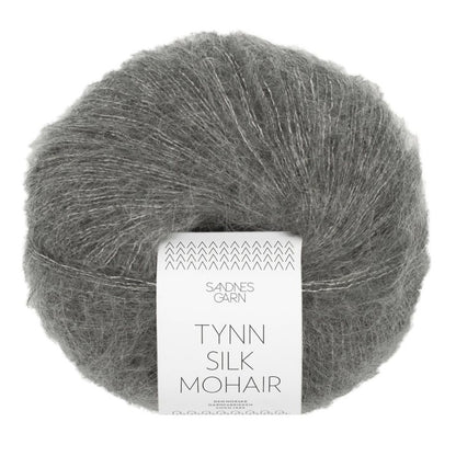 Tynn Silk Mohair von Sandnes Garn | 25g – dark grey melange [1053]