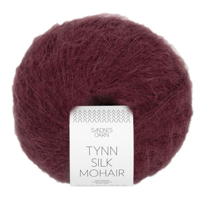 Tynn Silk Mohair von Sandnes Garn | 25g – deep burgundy [4372]
