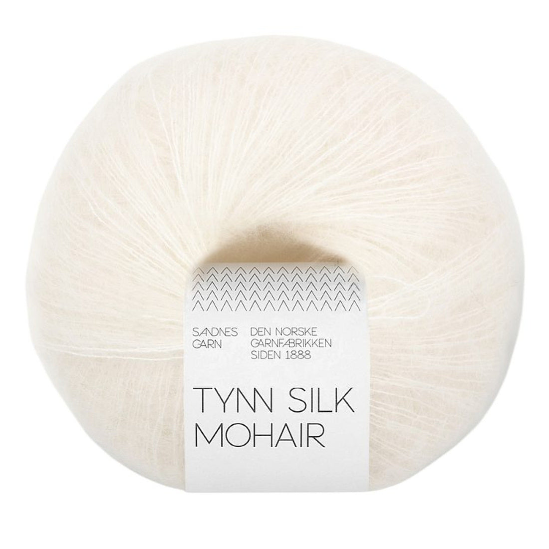 Tynn Silk Mohair von Sandnes Garn | 25g – true white [1001]