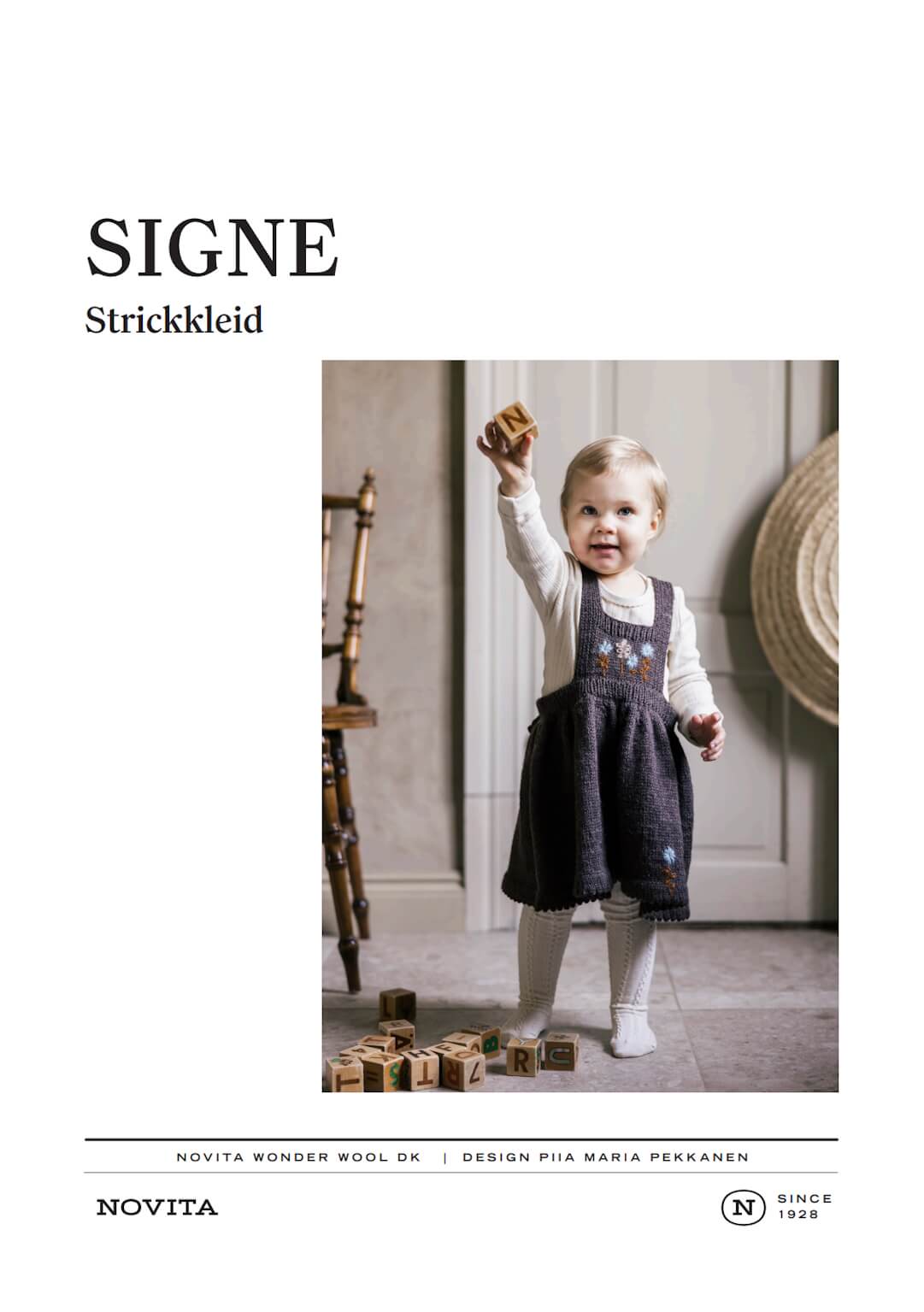 Novita SIGNE – Strickanleitung Kinder-Strickkleid