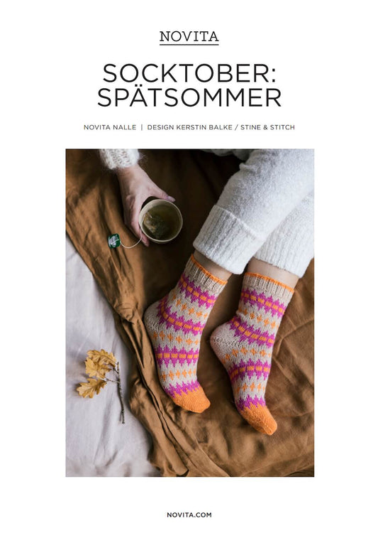 Novita SOCKTOBER: SPÄTSOMMER – Strickanleitung