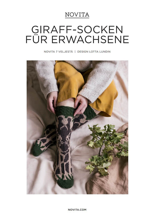 Novita GIRAFFEN-SOCKEN FÜR ERWACHSENE