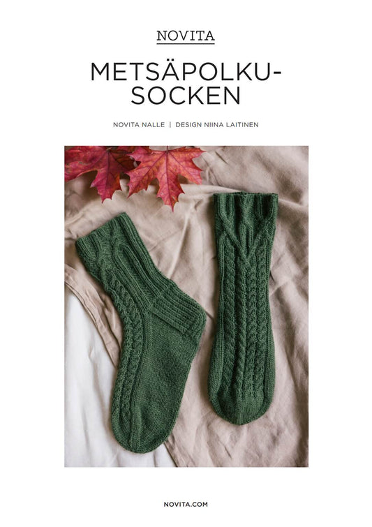 Novita METSÄPOLKU – Strickanleitung Herren-Socken