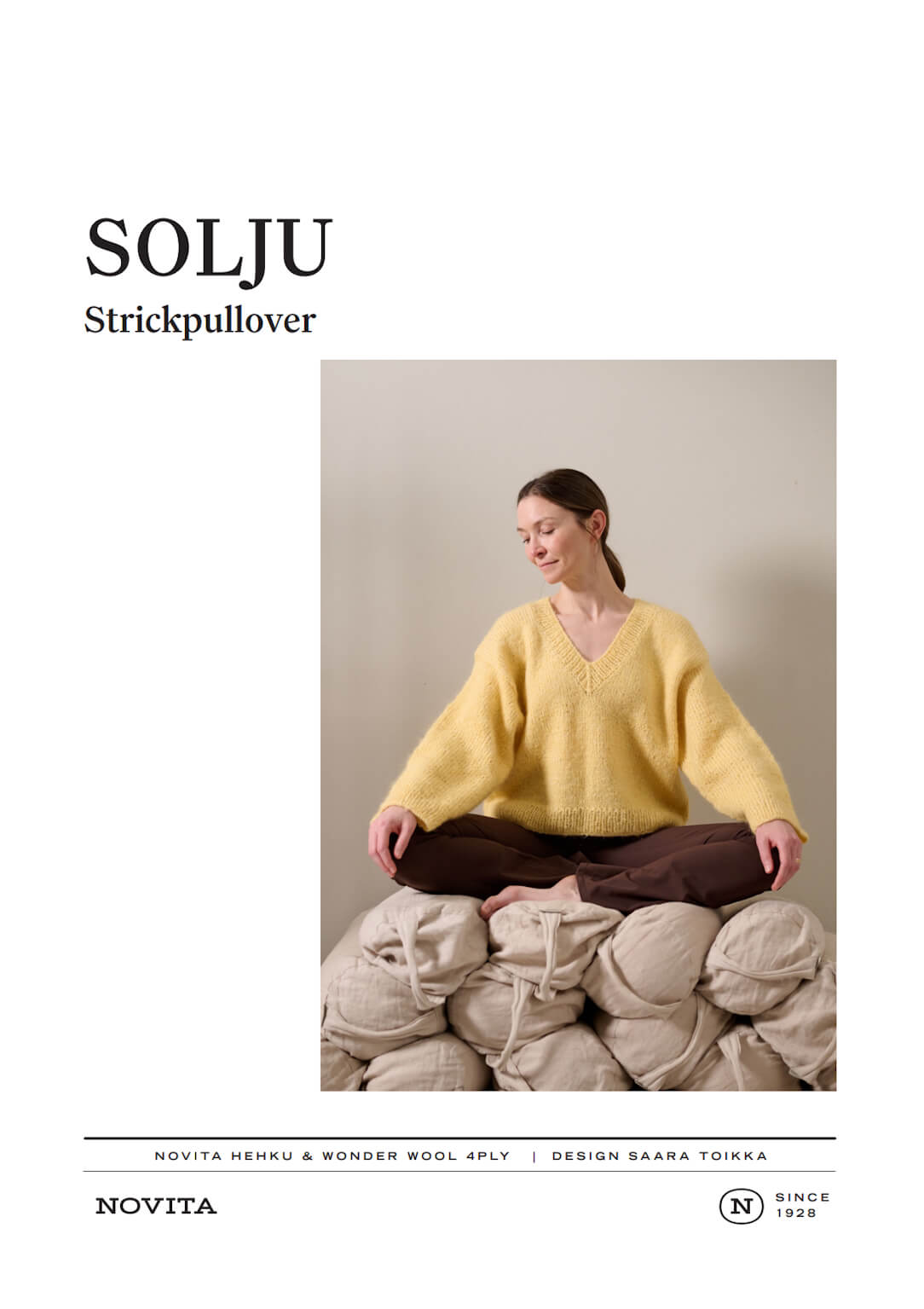 Novita SOLJU – Strickanleitung Damenpullover