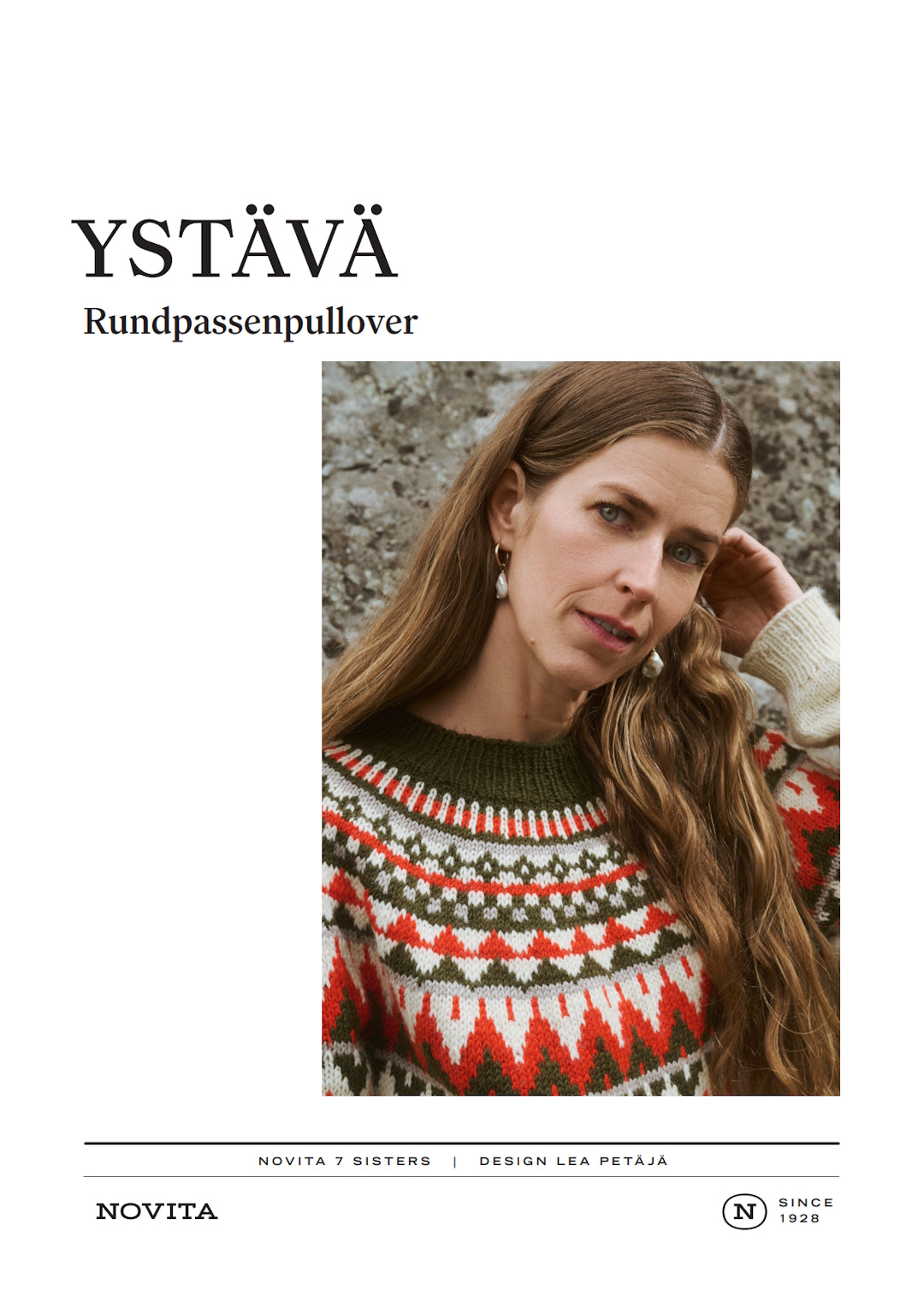 Novita YSTÄVÄ – Strickanleitung Rundpassenpullover